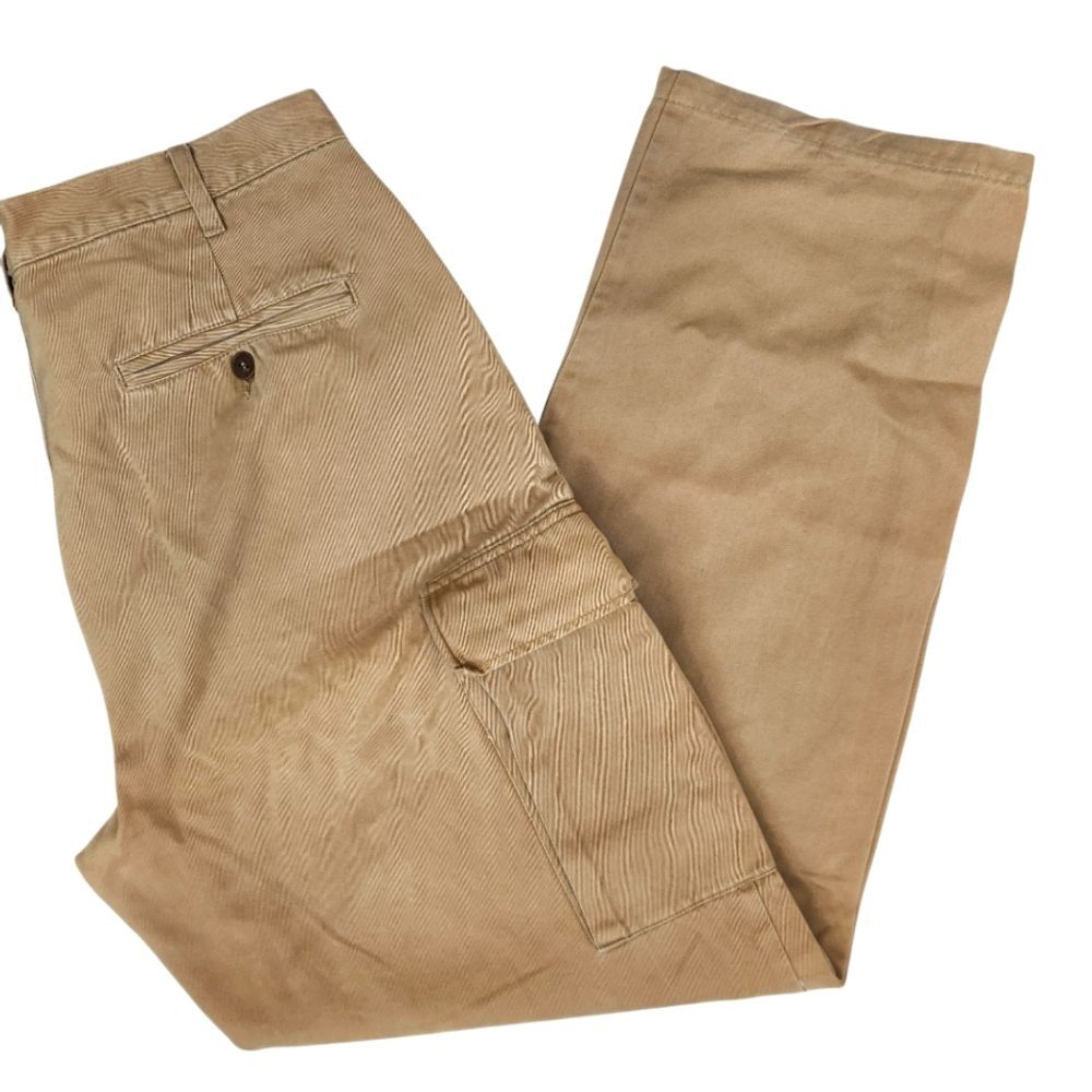 Bensimon Mens Soft Chino Cargo Pants EU 42 US 32